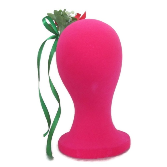 ugly christmas fascinator mistletoe headband